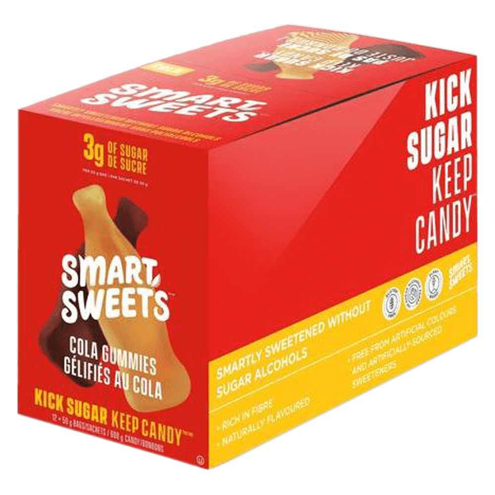 SmartSweets Cola Gummies 50g 12 Pack