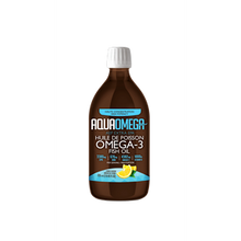 Load image into Gallery viewer, Aqua Omega High EPA Lemon 225ml
