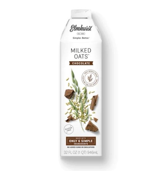 Elmhurst Chocolate Oat Milk 946ml