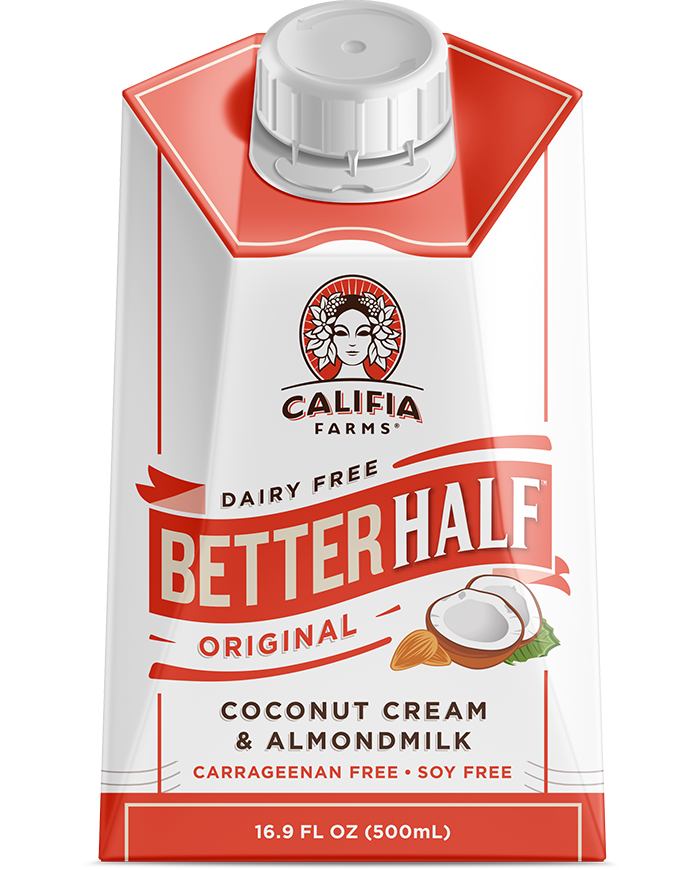Califia Better Half Coconut Cream and Almond Milk Creamer Original 500ml