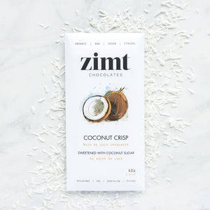 Zimt Coconut Crisp 80% Sweetened with Coconut Sugar 40g