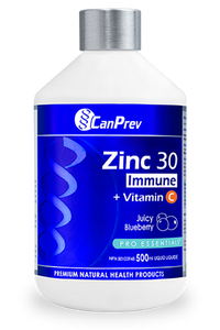 CanPrev Liquid Zinc 30 Immune Juicy Blueberry 500ml