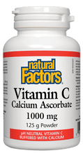 Load image into Gallery viewer, Natural Factors Vitamin C Calcium Ascorbate Powder 1000mg 125g
