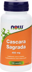 NOW Cascara Sagrada 450mg 100 Capsules