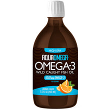Load image into Gallery viewer, Aqua Omega High EPA Orange 450ml
