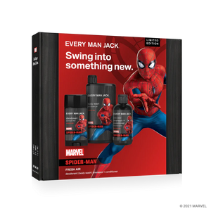 Every Man Jack Marvel Spiderman Gift Set