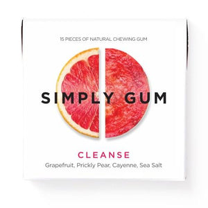 Simply Gum Natural Chewing Gum Cleanse 15 Pieces