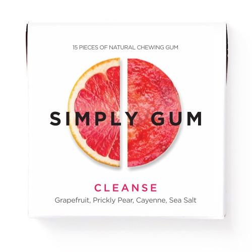 Simply Gum Natural Chewing Gum Cleanse 15 Pieces