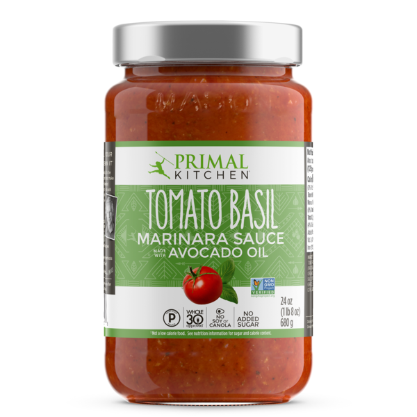 Primal Kitchen Tomato Basil Marinara Sauce with Avocado Oil 685ml