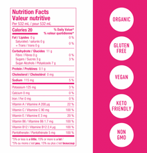 Load image into Gallery viewer, Roar Organic Hydration Drink Blueberry Acai 532ml

