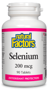 Natural Factors Selenium 200mcg 90 Tablets