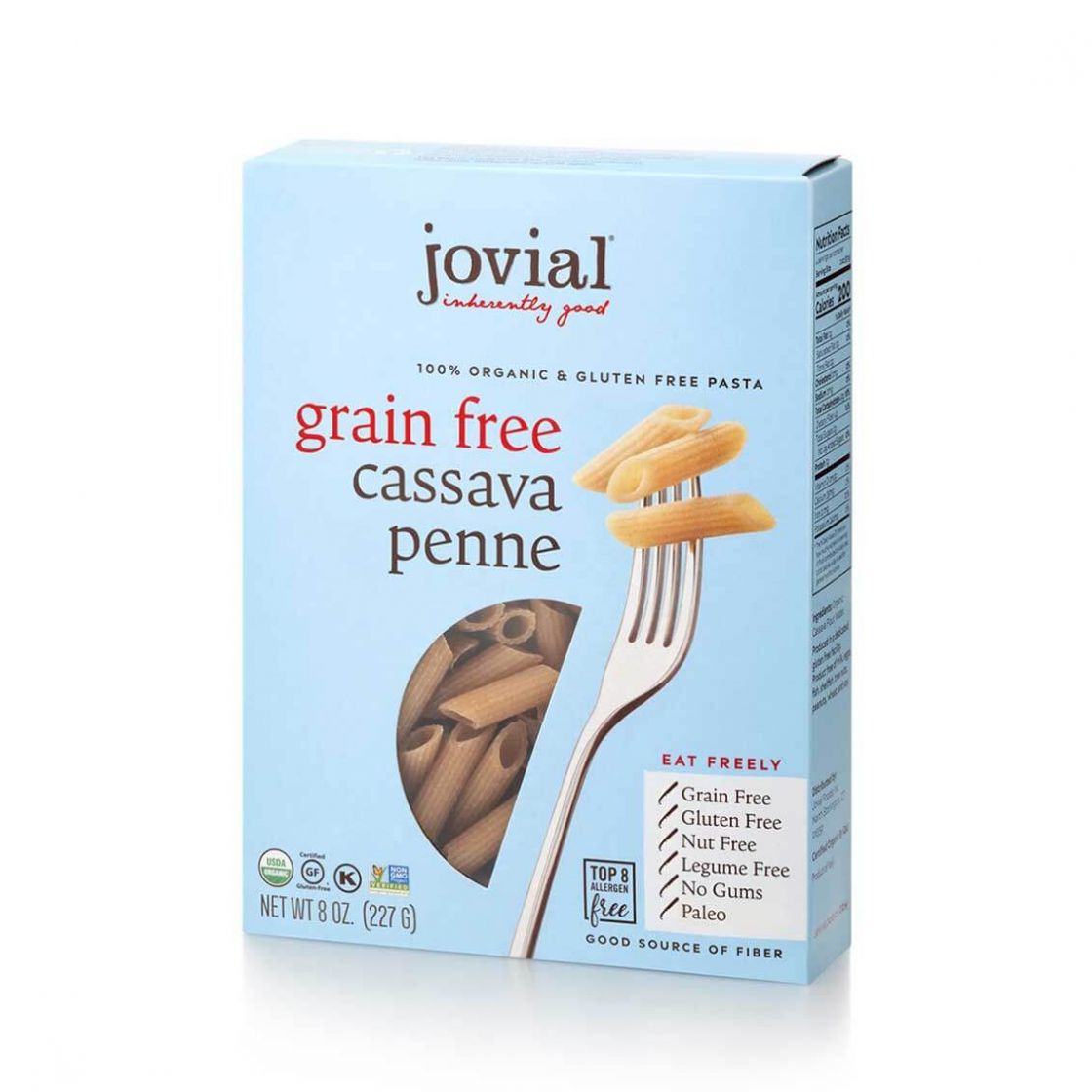 Jovial Grain Free Cassava Organic Penne 227g