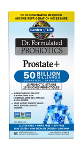 Garden Of Life Prostate Dr. Formulated 50 Billion Probiotic Shelf Stable 30 Vegetarian Capsules