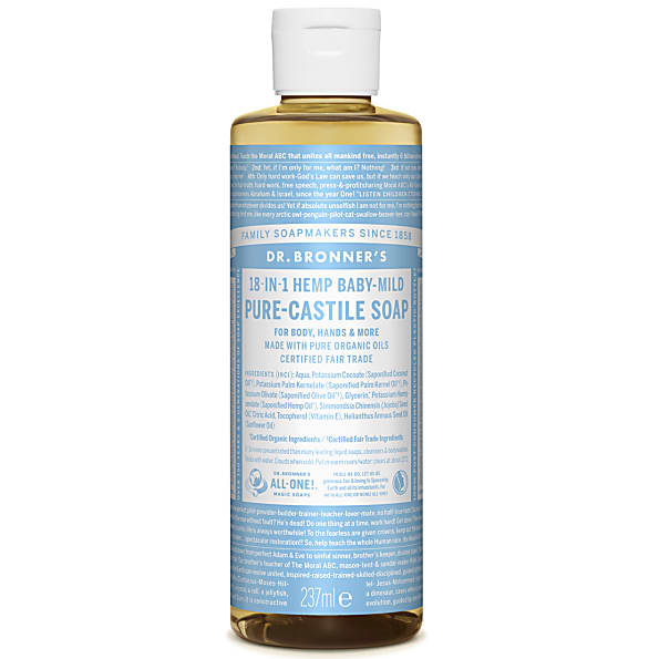DrB Unscented Castille Soap 237ml
