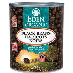 Eden Organic Black Beans 796ml