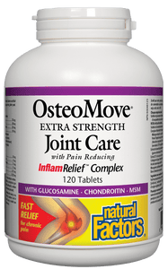 Natural Factors OsteoMove Extra Strength Joint Care 120 Tablets