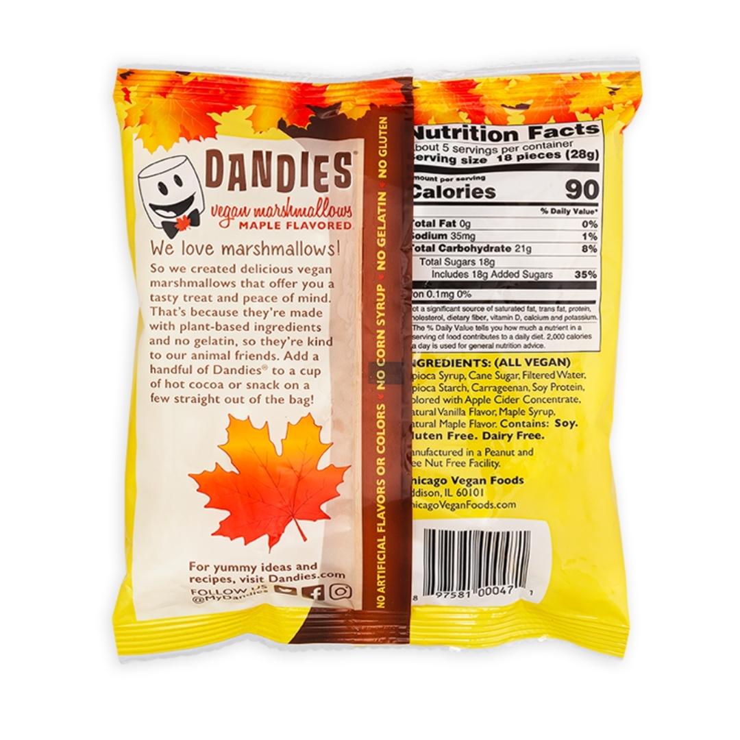 Dandies Plant Based Marshmallows Maple 142g