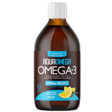 Aqua Omega High EPA Lemon 450ml