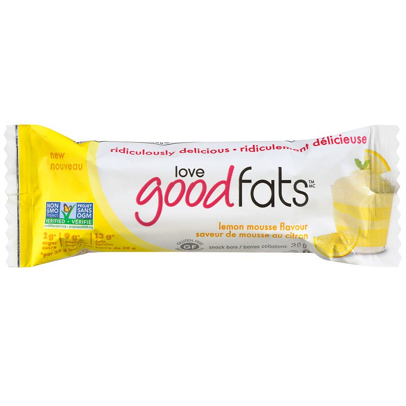 Love Good Fats Lemon Mousse Bar 39g
