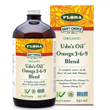 Load image into Gallery viewer, Udo&#39;s Oil Omega 3-6-9 Blend 941ml
