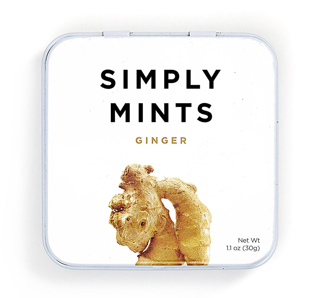 Simply Gum Natural Mints Ginger 30g