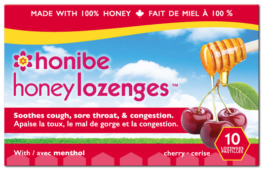 Honibe Cherry Lozenges 10pc