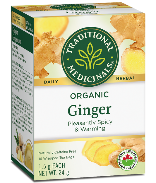 Traditional Medicinals Organic Ginger Tea 16 Bags