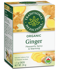 Load image into Gallery viewer, Traditional Medicinals Organic Ginger Tea 16 Bags
