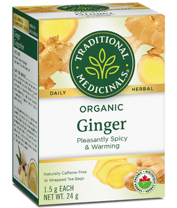 Traditional Medicinals Organic Ginger Tea 16 Bags