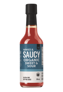 Naked and Saucy Soy Free Sweet and Sour Sauce 296ml