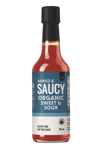 Naked and Saucy Soy Free Sweet and Sour Sauce 296ml