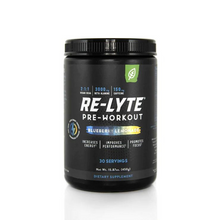 Load image into Gallery viewer, Redmond ReLyte Blueberry Lemonade Pre Workout 450g
