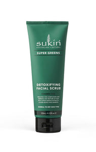 Sukin Super Greens Face Scrub 125ml