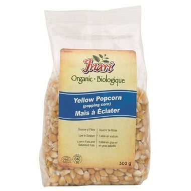 Inari Organic Yellow Popcorn Kernals 500g