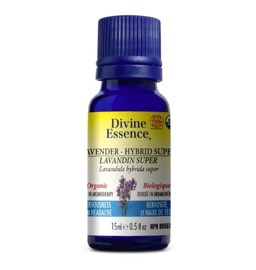 Divine Essence Organic Lavender Hybrid Super EO 15ml