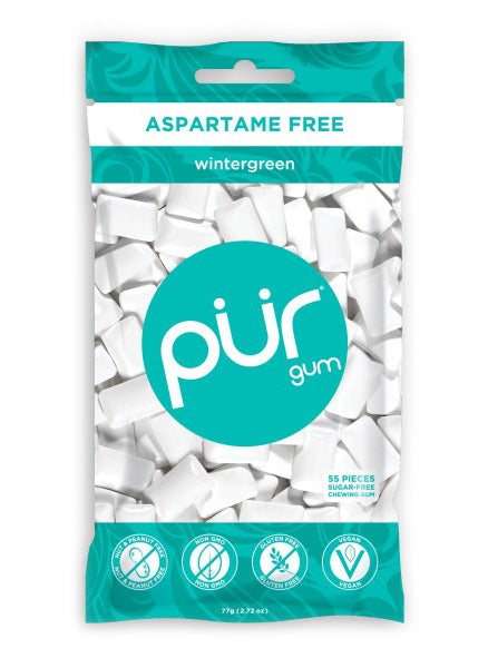 Pur Wintergreen Gum 55 Pieces