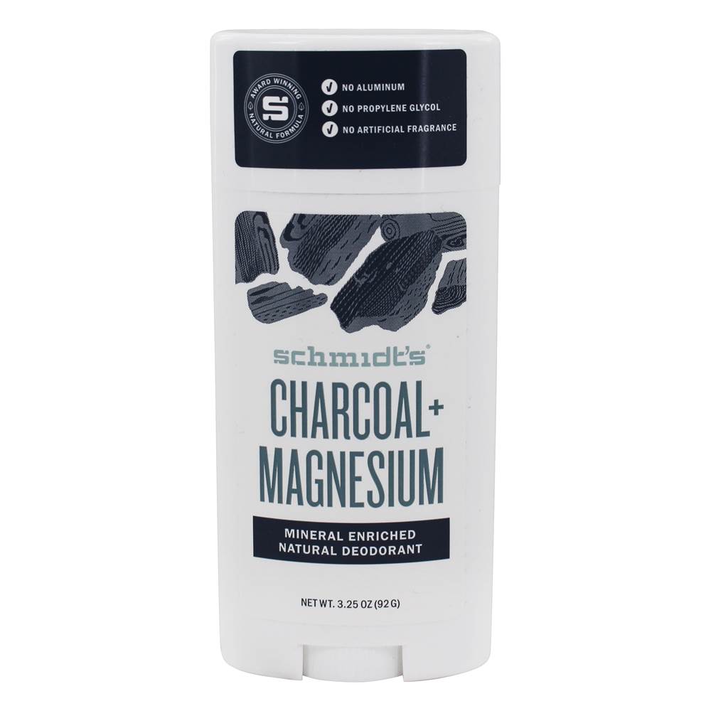 Schmidt's Charcoal + Magnesium Deodorant 75g