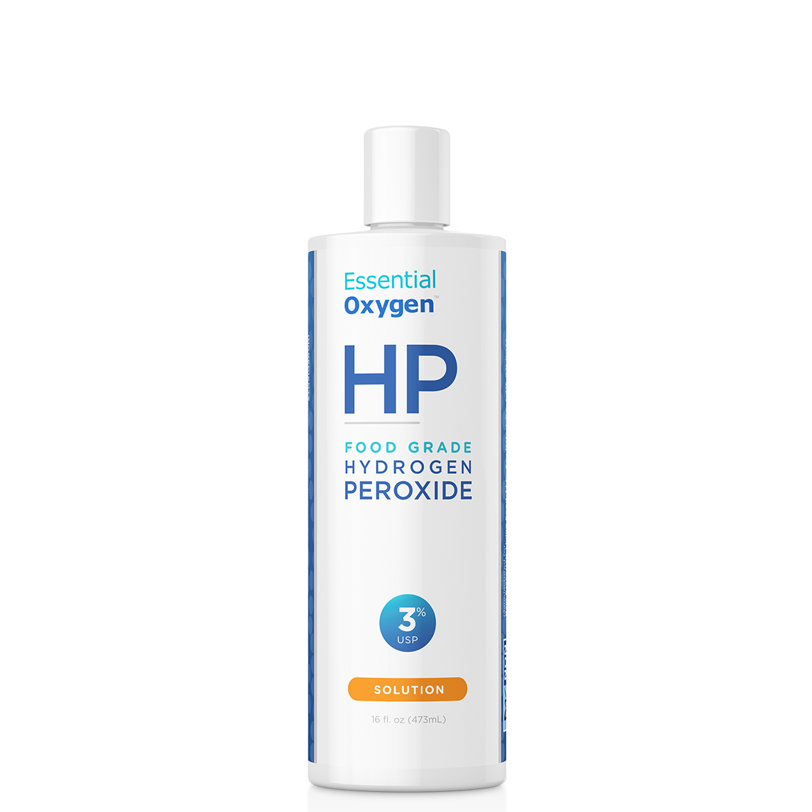 Essential Oxygen Hydrogen Peroxide Food Grade 3% 473ml