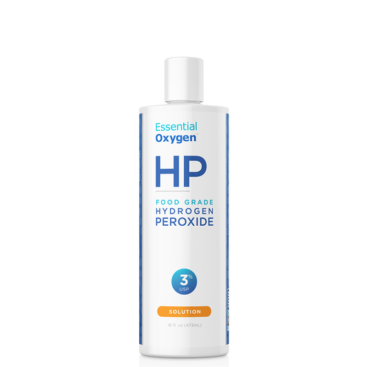 Essential Oxygen Hydrogen Peroxide Food Grade 3% 473ml