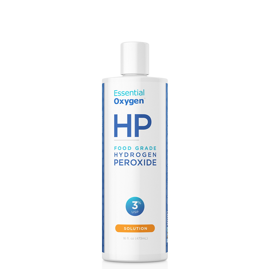 Essential Oxygen Hydrogen Peroxide Food Grade 3% 473ml
