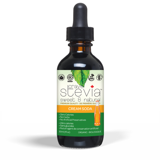 Crave Stevia Cream Soda Liquid Drops 30ml