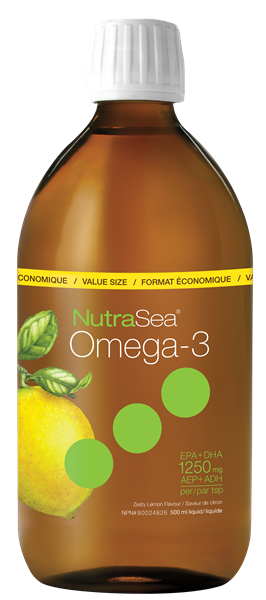 NutraSea Omega-3 Lemon 500ml