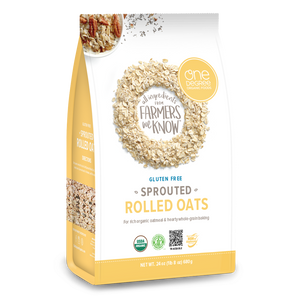 One Degree Sprouted Organic Rolled Oats 680g