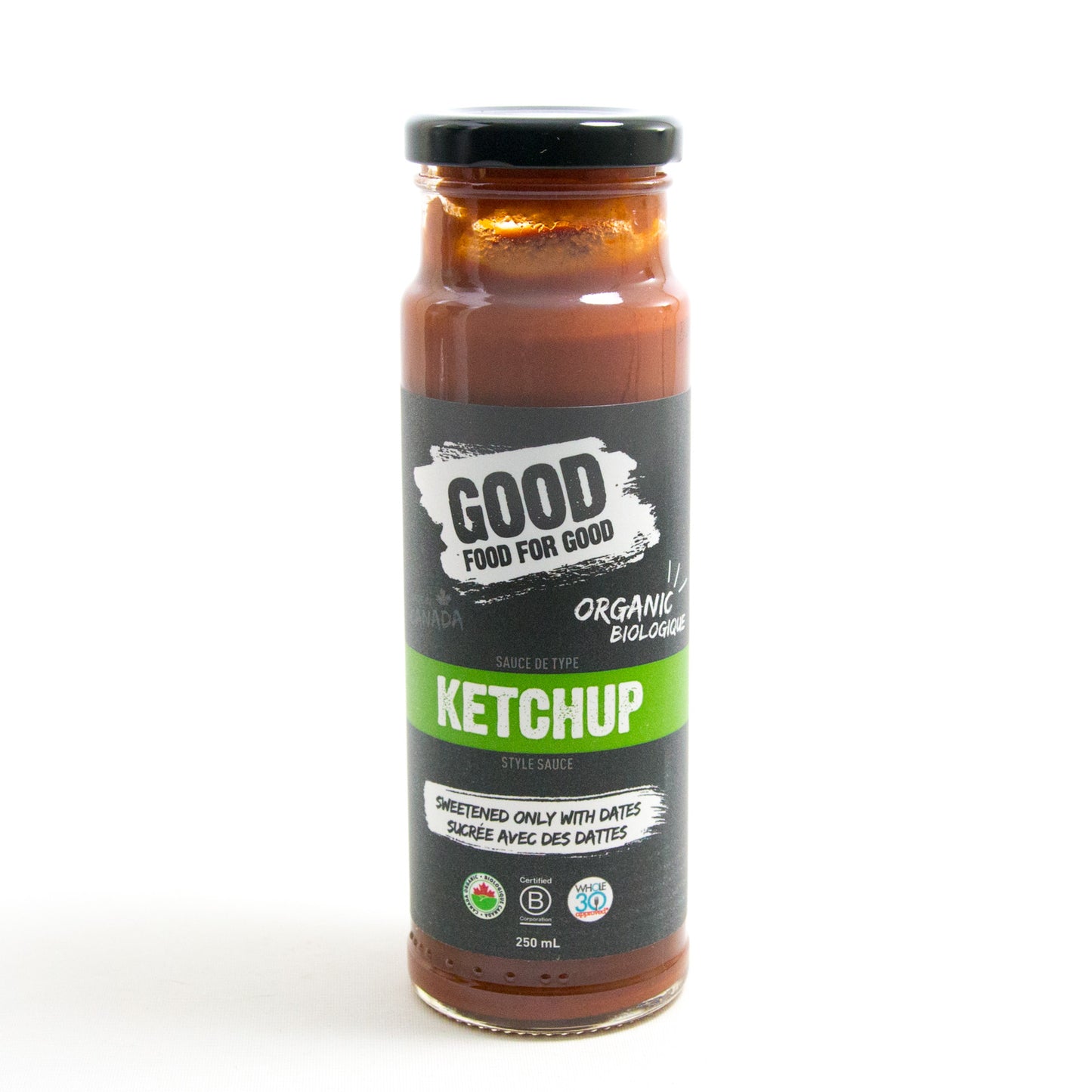 Good Food Org Date Ketchup 250ml