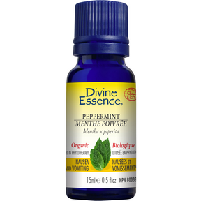 Divine Essence Organic Peppermint Essential Oil 15ml