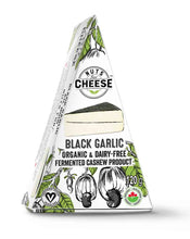 Load image into Gallery viewer, Nuts For Cheese Black Garlic Cashew Style Wedge 120g
