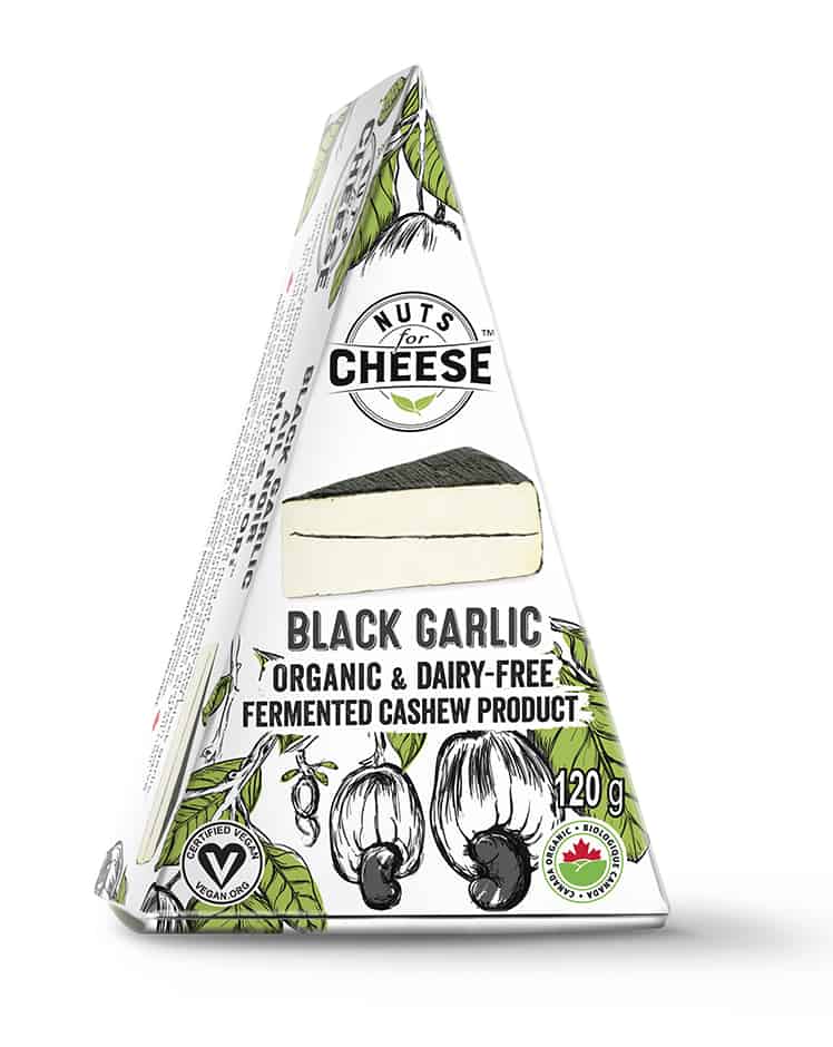 Nuts For Cheese Black Garlic Cashew Style Wedge 120g