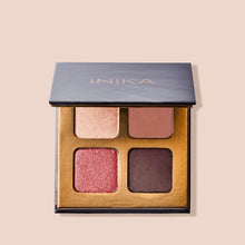 Load image into Gallery viewer, INIKA Organic Eyeshadow Quad Flowers 8g
