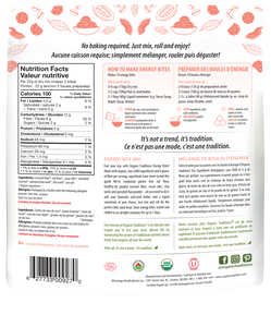Organic Traditions Energy Bites Original 220g