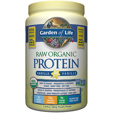 Load image into Gallery viewer, Garden Of Life Raw Protein Powder Vanilla 624g
